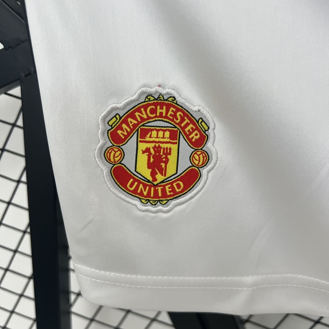 Manchester United 25/26 Short Blanc