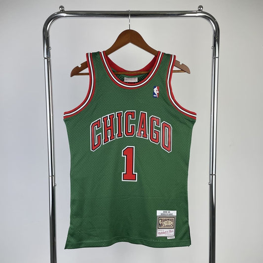 Chicago Bulls 08-09 Maillot Go Green