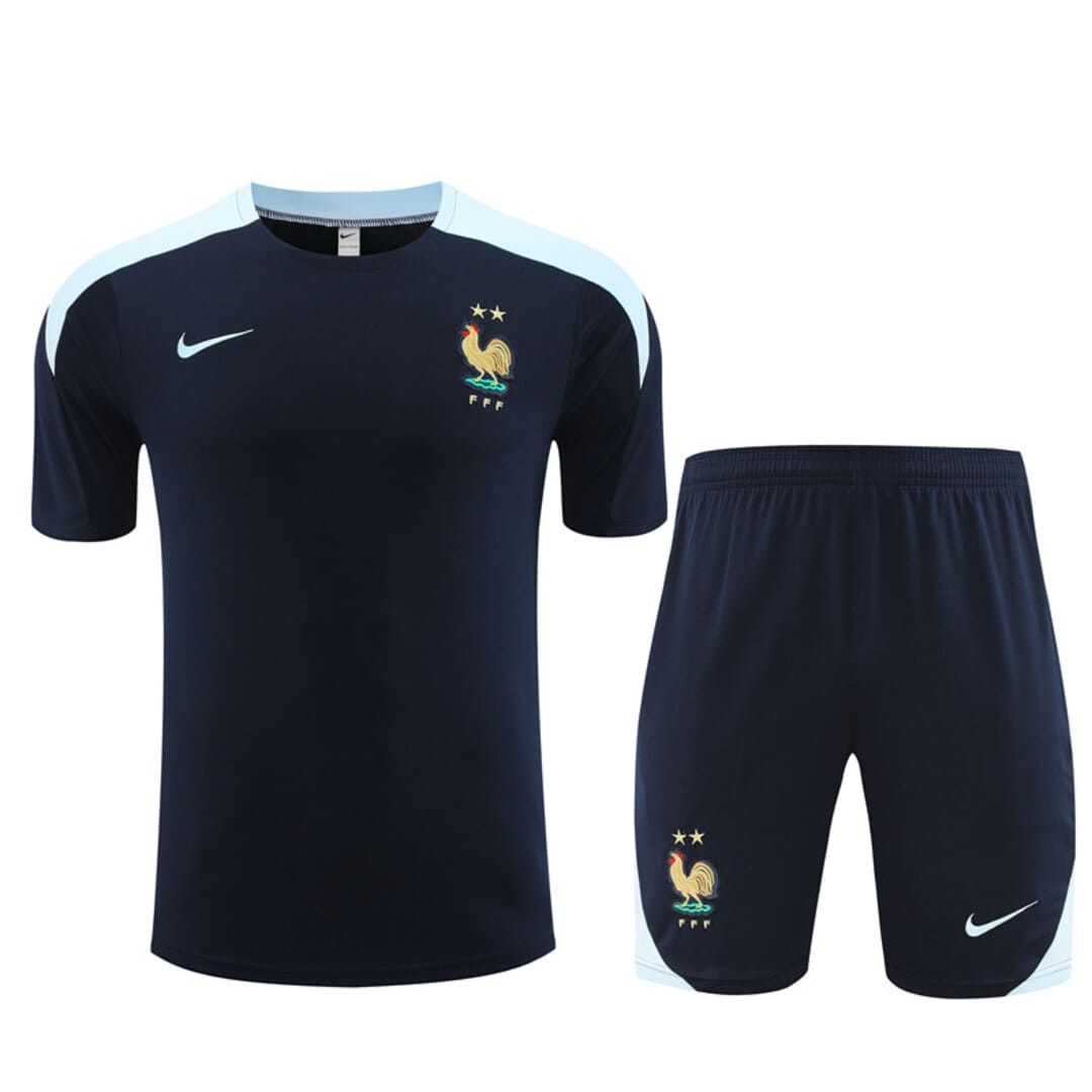 France 2024 Kit Training Bleu Marine