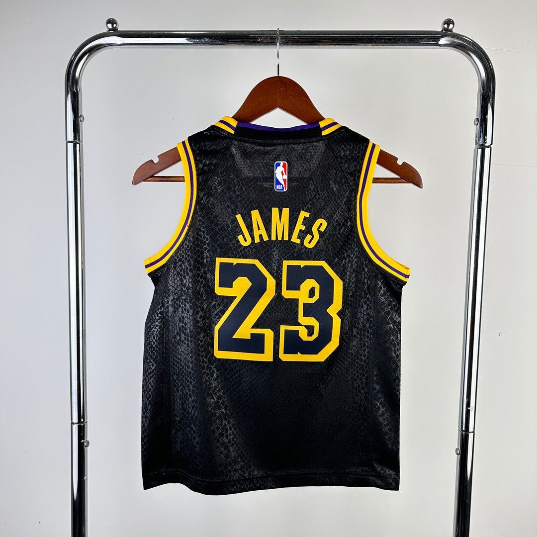 Los Angeles Lakers 23/24 Maillot Spécial Noir