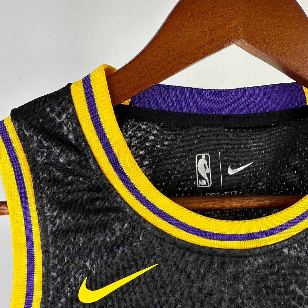 Los Angeles Lakers 23/24 Maillot Spécial Noir