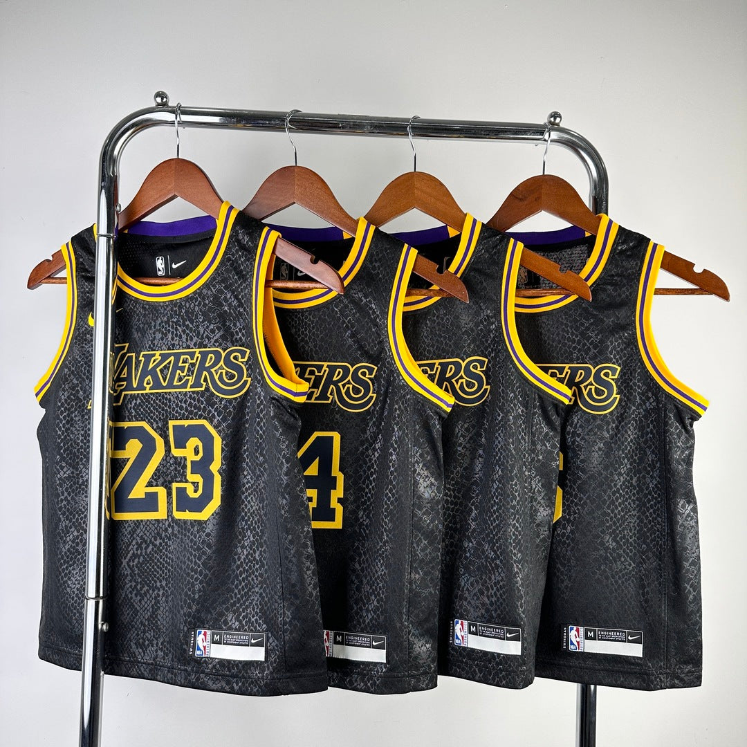 Los Angeles Lakers 23/24 Maillot Spécial Noir