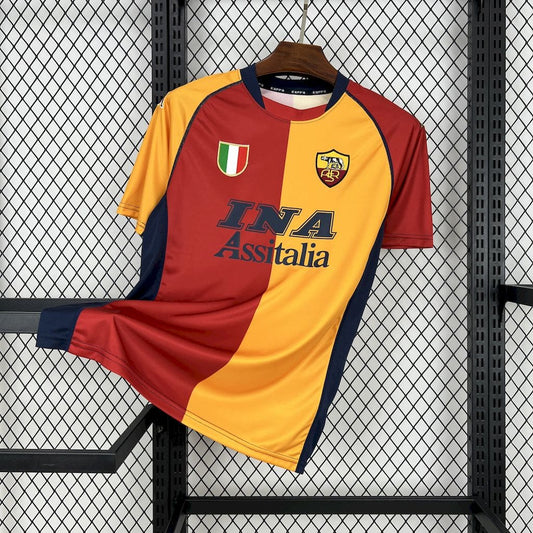 AS Roma 2001/02 Maillot Europe