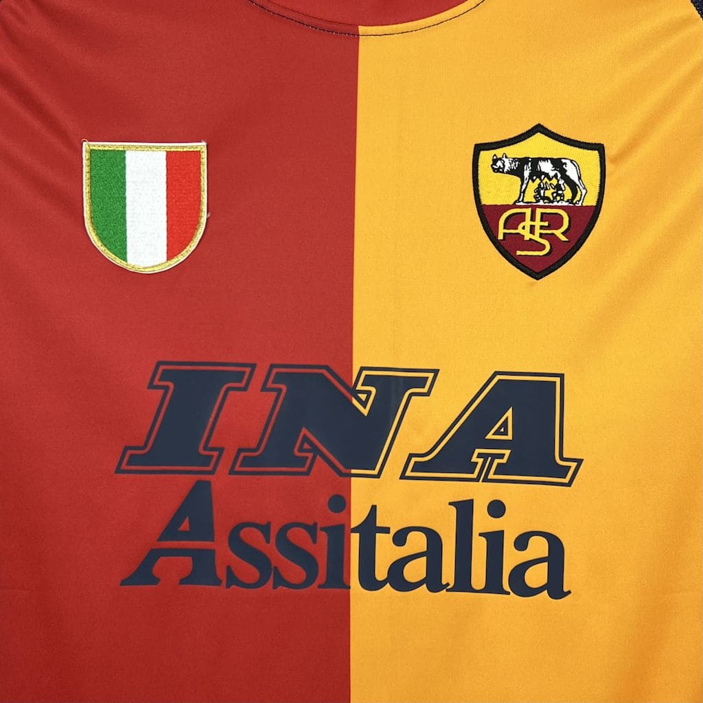 AS Roma 2001/02 Maillot Europe