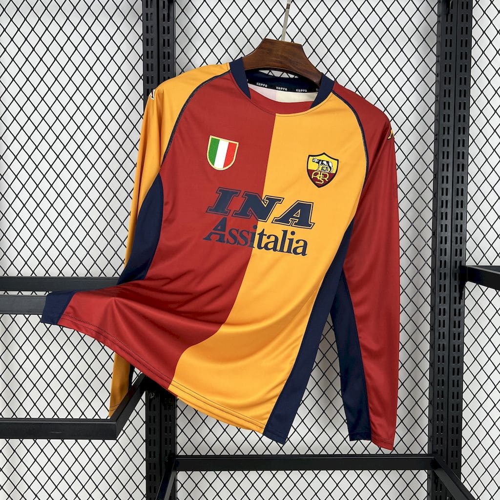 AS Roma 2001/02 Maillot Europe