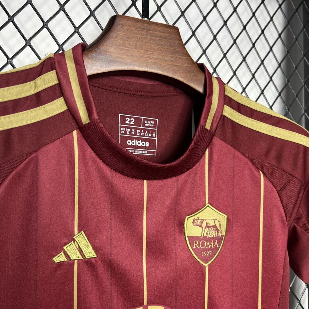 AS Roma 24/25 Maillot Domicile Kit Enfant