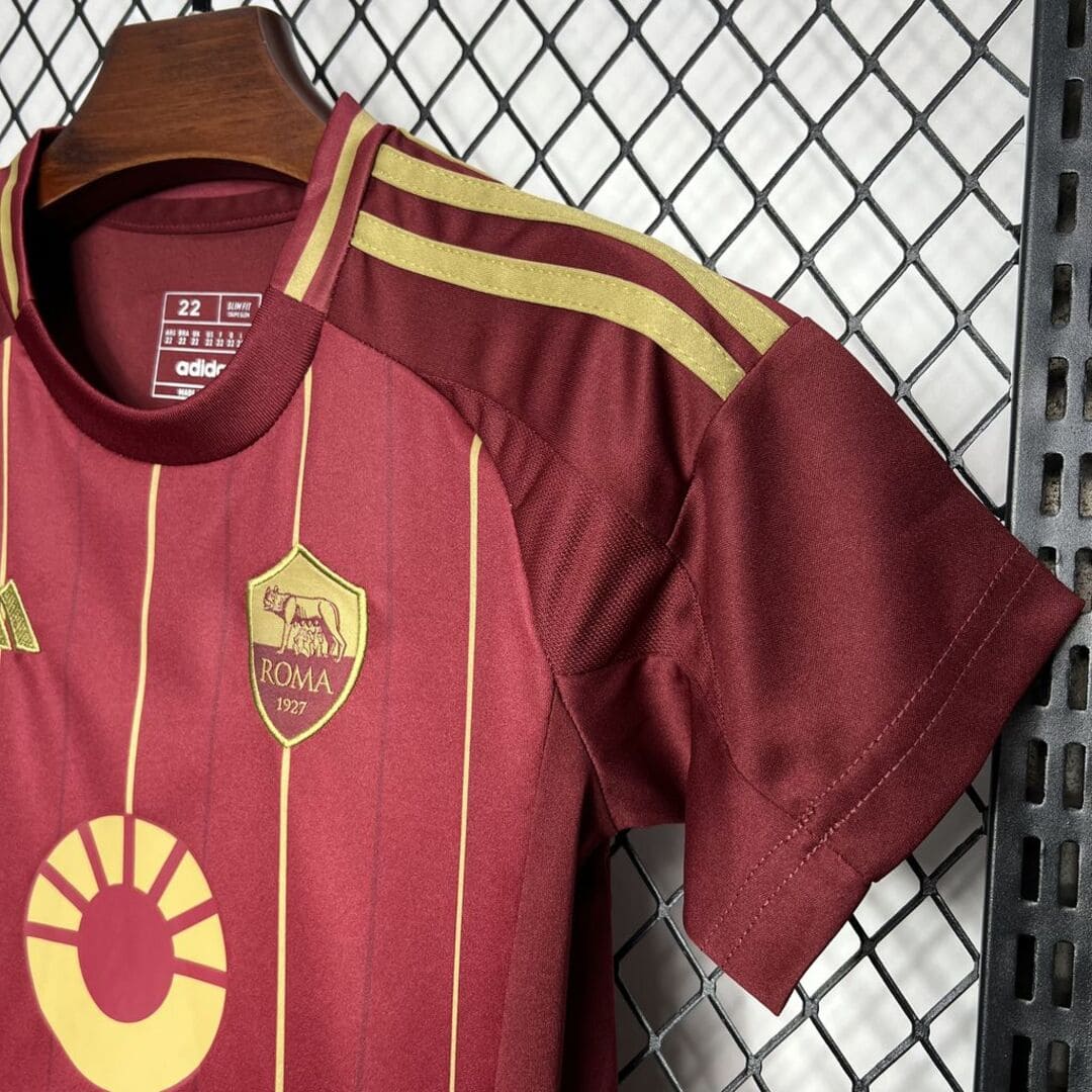 AS Roma 24/25 Maillot Domicile Kit Enfant