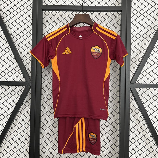 AS Roma 25/26 Maillot Domicile Kit Enfant