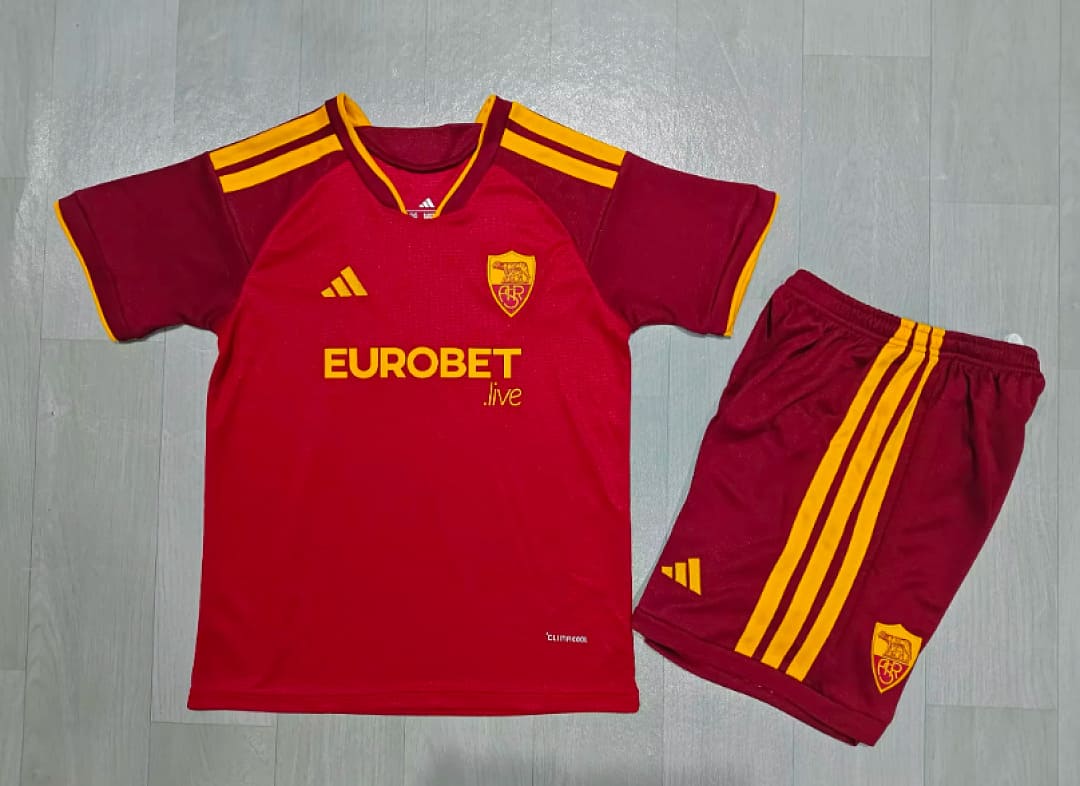 AS Roma 26/27 Maillot Domicile Kit Enfant
