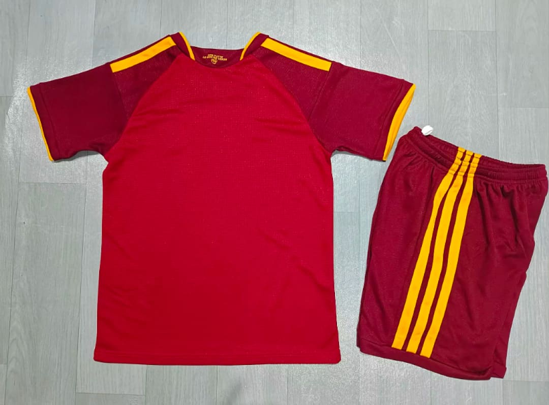 AS Roma 26/27 Maillot Domicile Kit Enfant