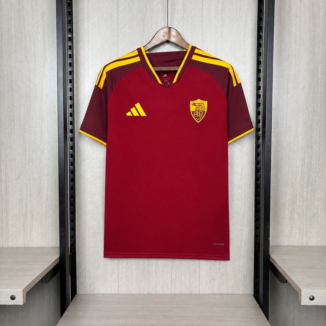 AS Roma 26/27 Maillot Domicile Sans Sponsors