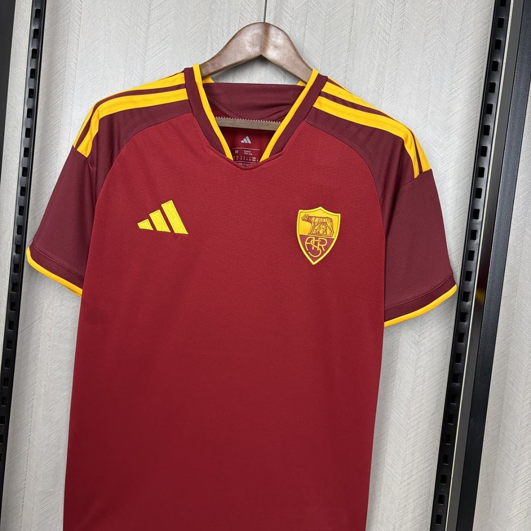 AS Roma 26/27 Maillot Domicile Sans Sponsors