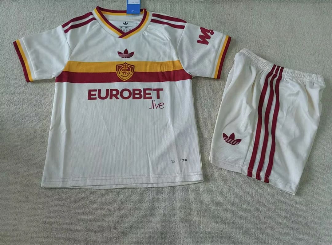 AS Roma 26/27 Maillot Extérieur Kit Enfant