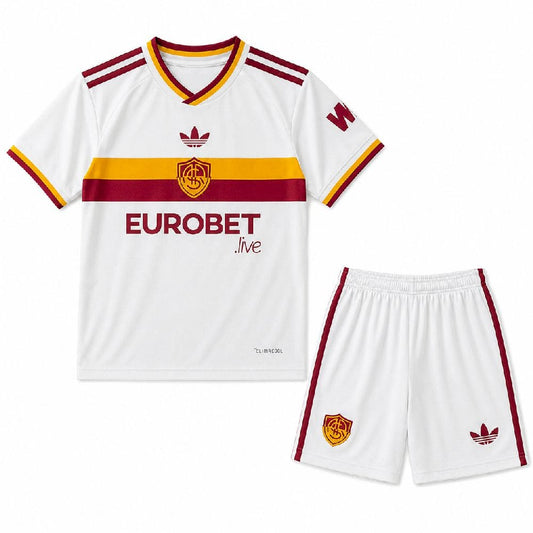 AS Roma 26/27 Maillot Extérieur Kit Enfant