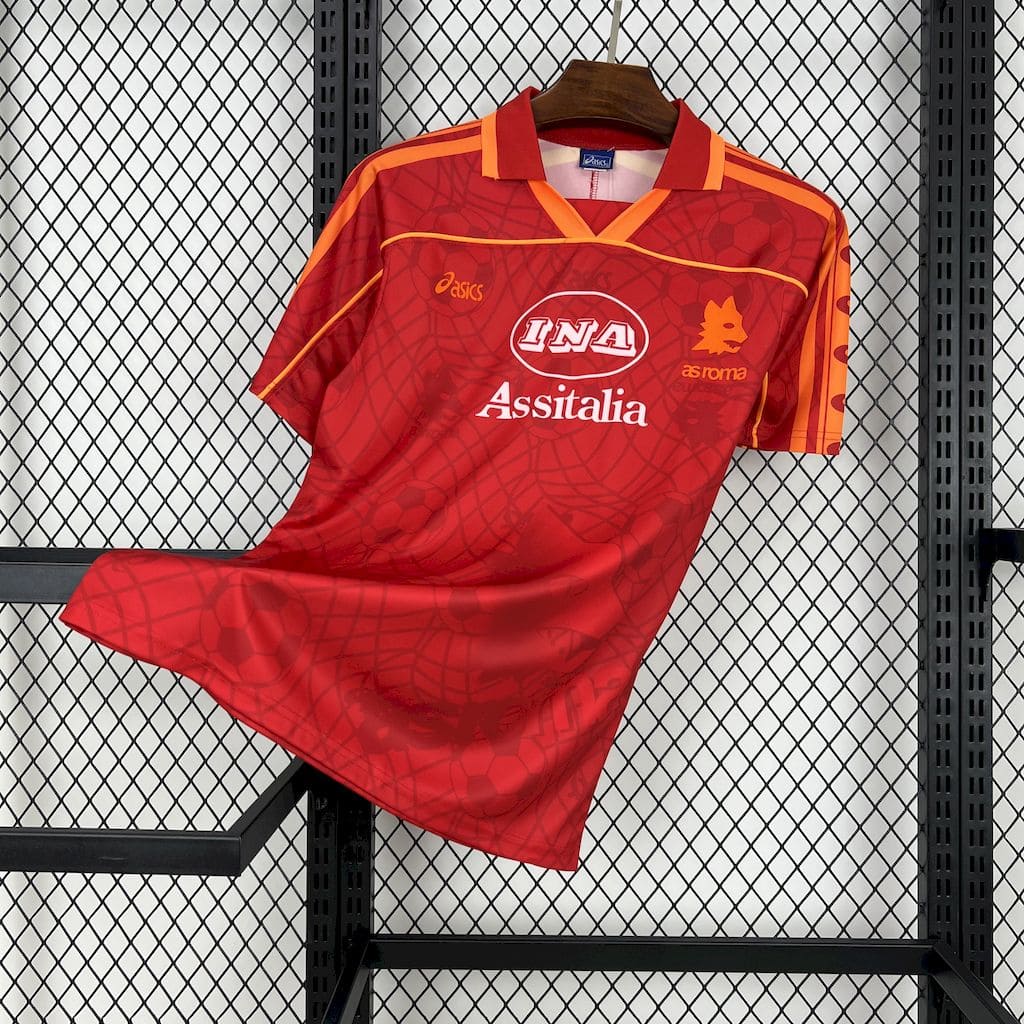 AS Roma 95/96 Maillot Domicile