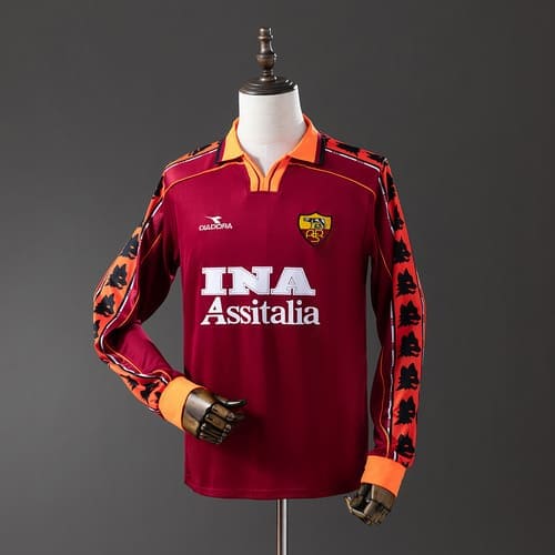 As Roma 98/99 Maillot Domicile
