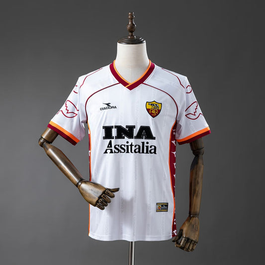 AS Roma 99/00 Maillot Extérieur
