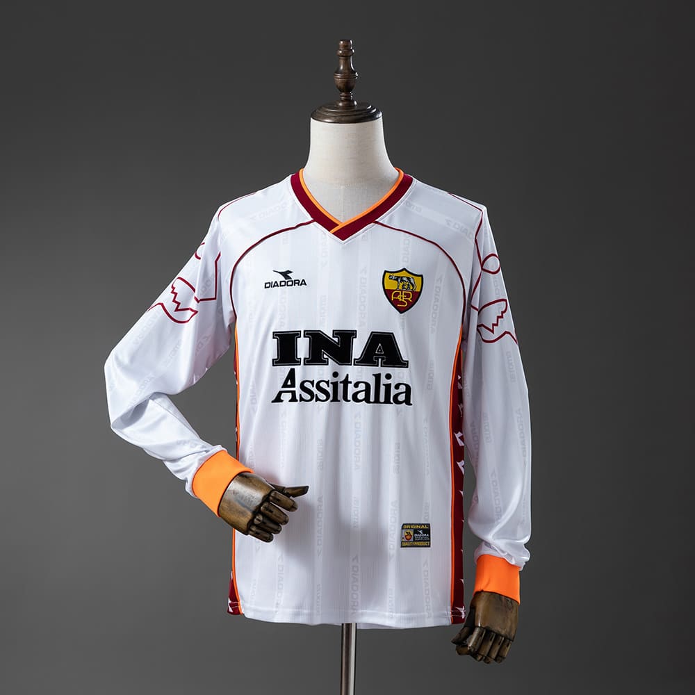 AS Roma 99/00 Maillot Extérieur