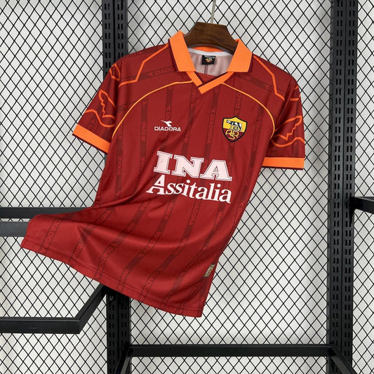 AS Roma 99/00 Maillot Domicile