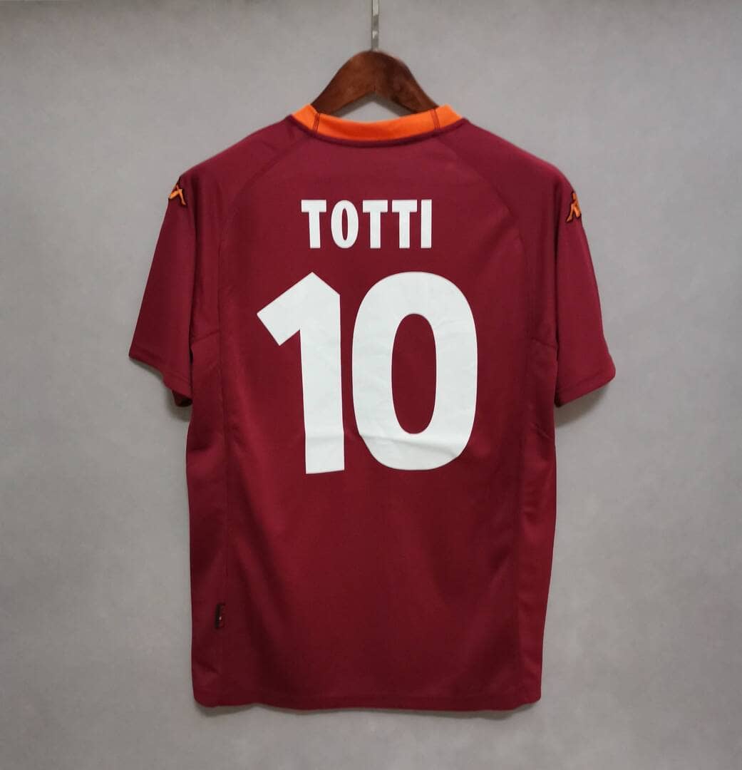 AS Roma 2000/01 Maillot Domicile