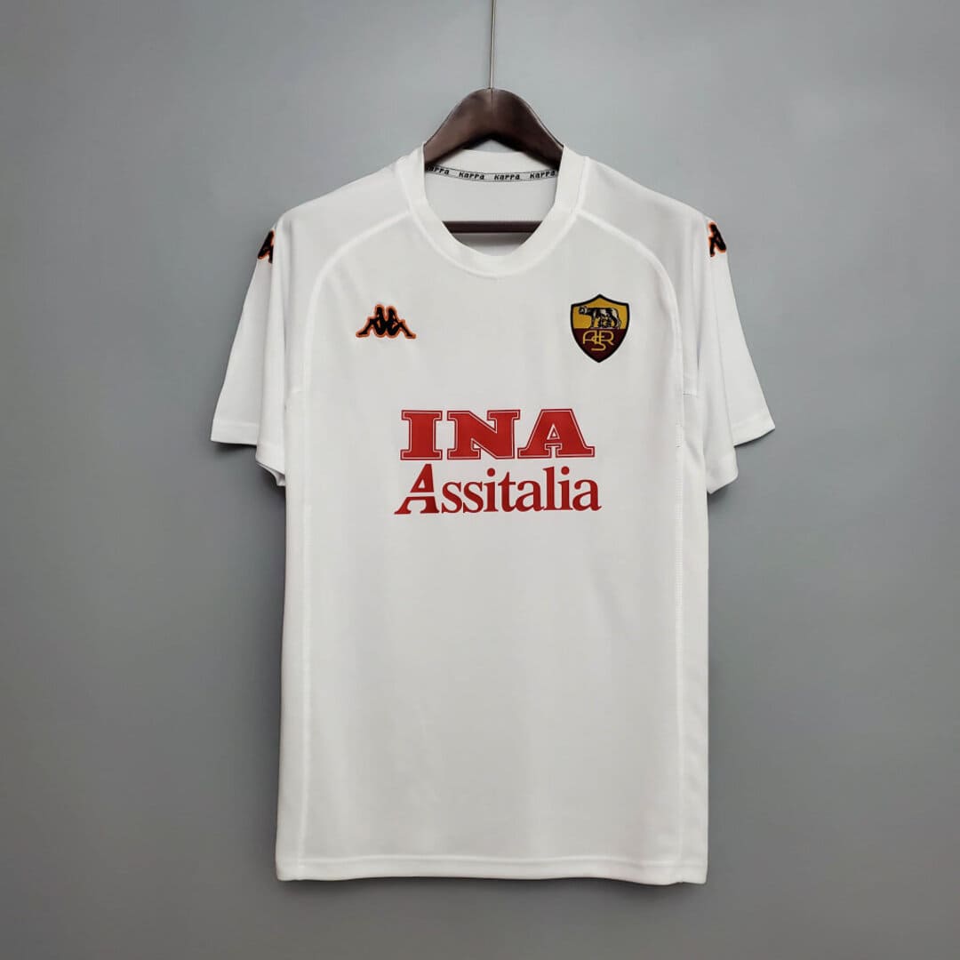 AS Roma 2000/01 Maillot Extérieur