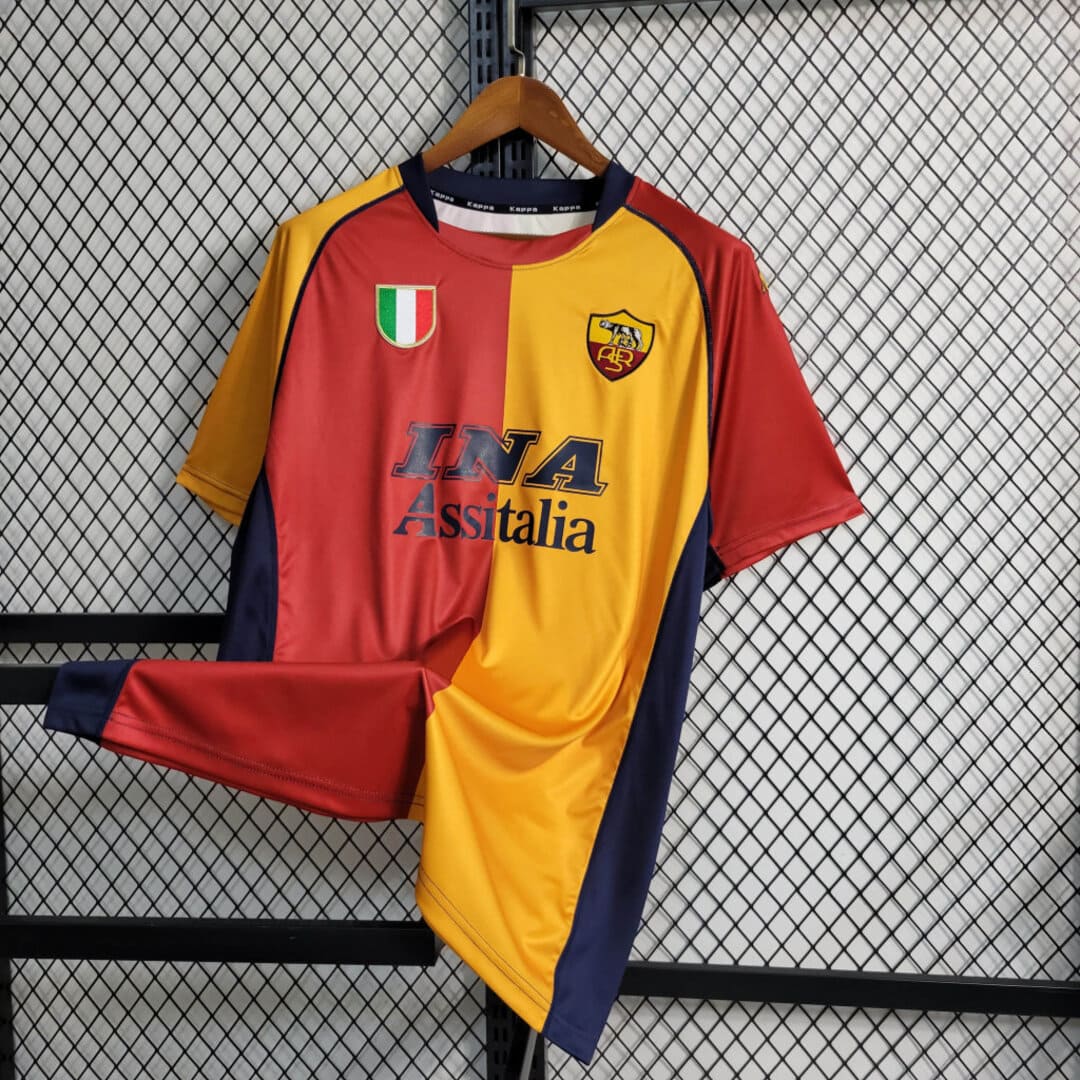 AS Roma 2001/02 Maillot Europe