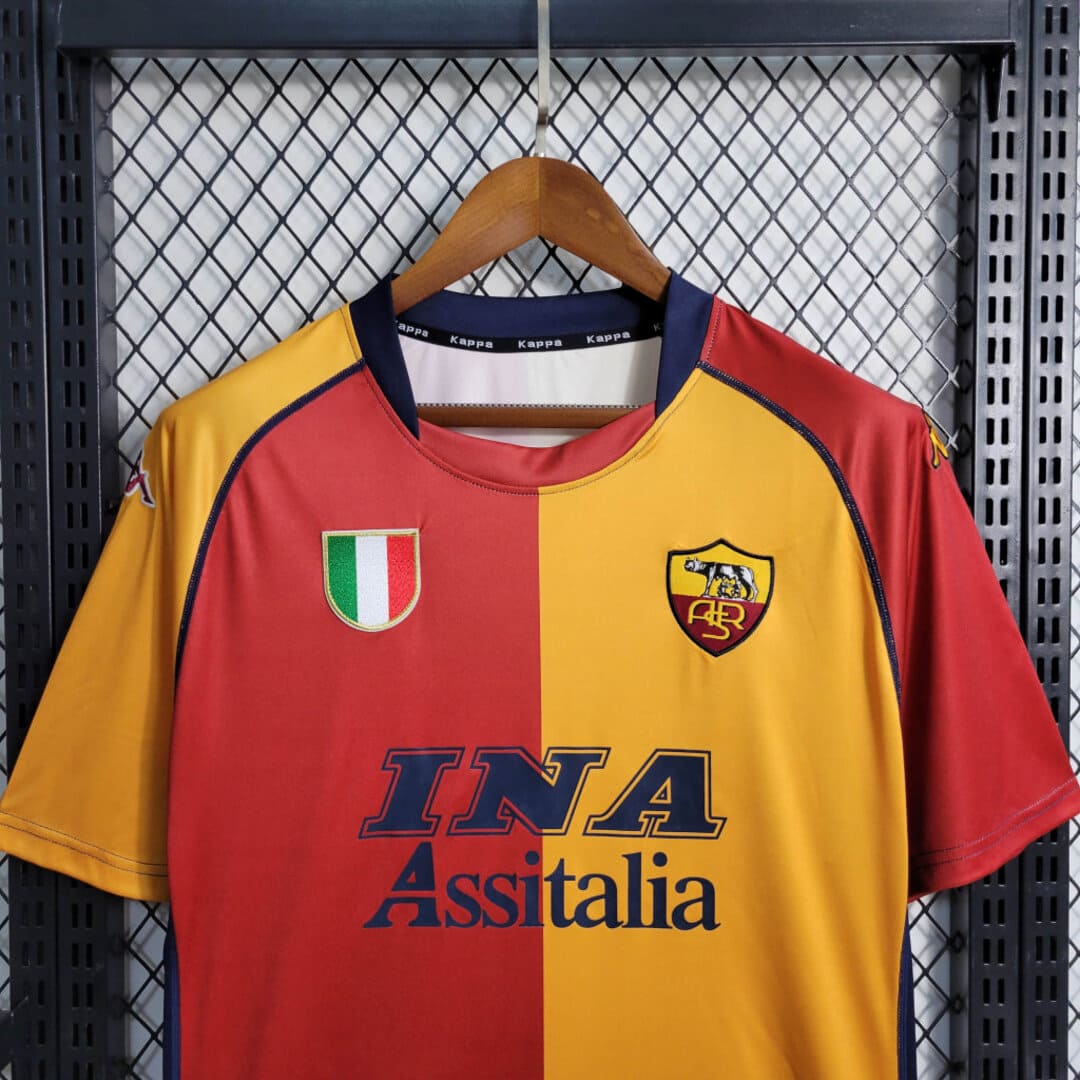 AS Roma 2001/02 Maillot Europe