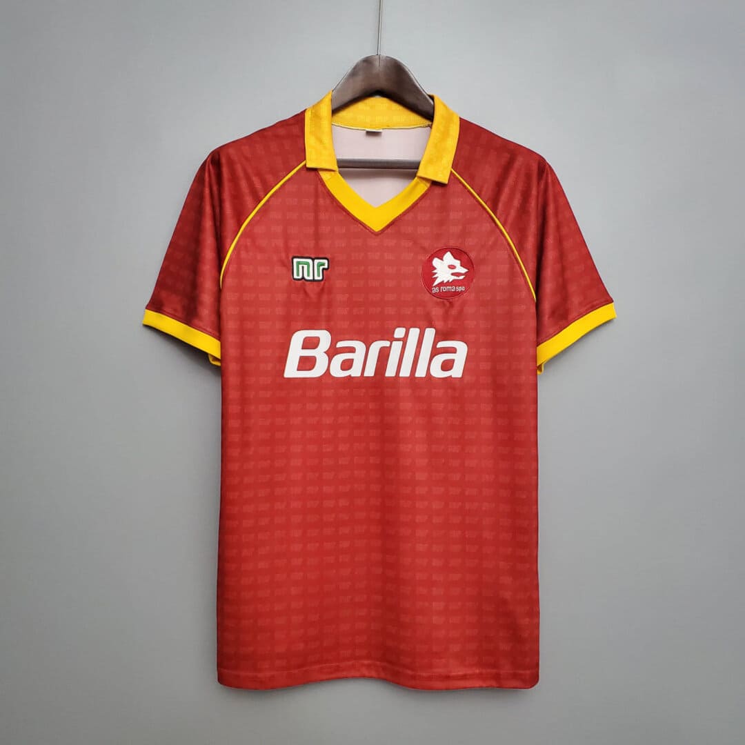 AS Roma 90/91 Maillot Domicile