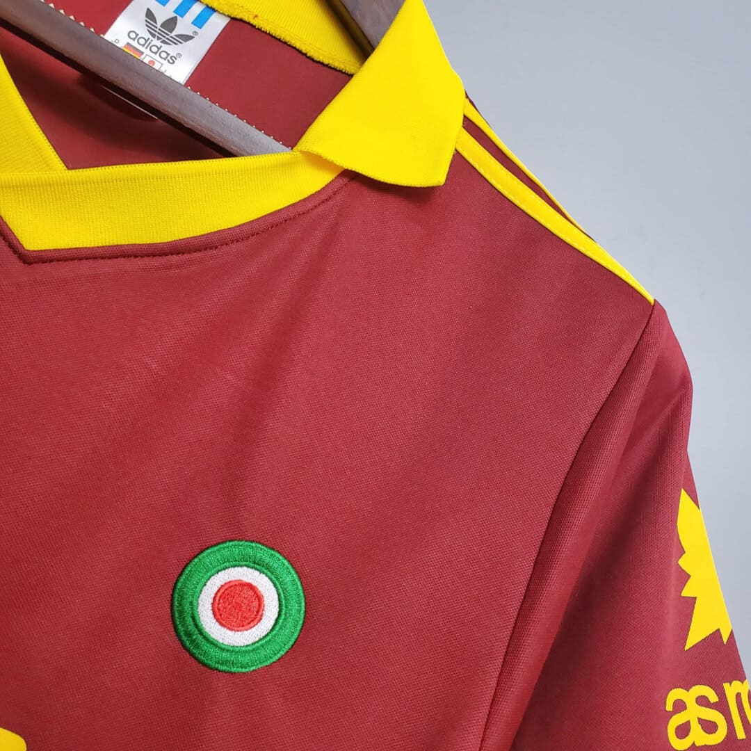 AS Roma 91/92 Maillot Domicile