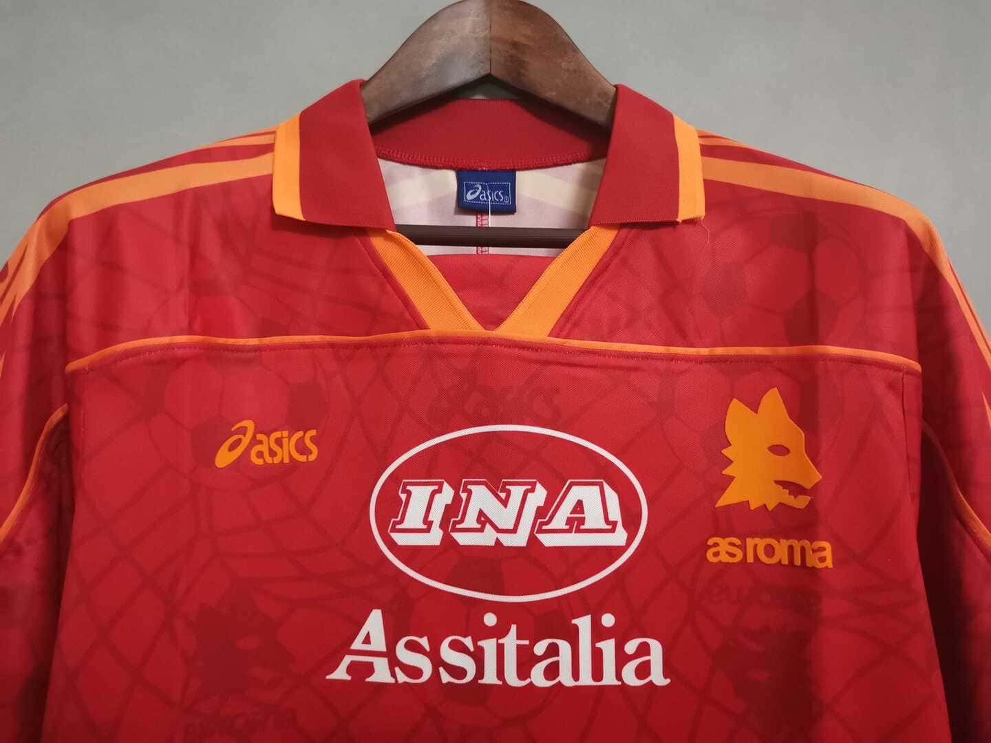 AS Roma 95/96 Maillot Domicile