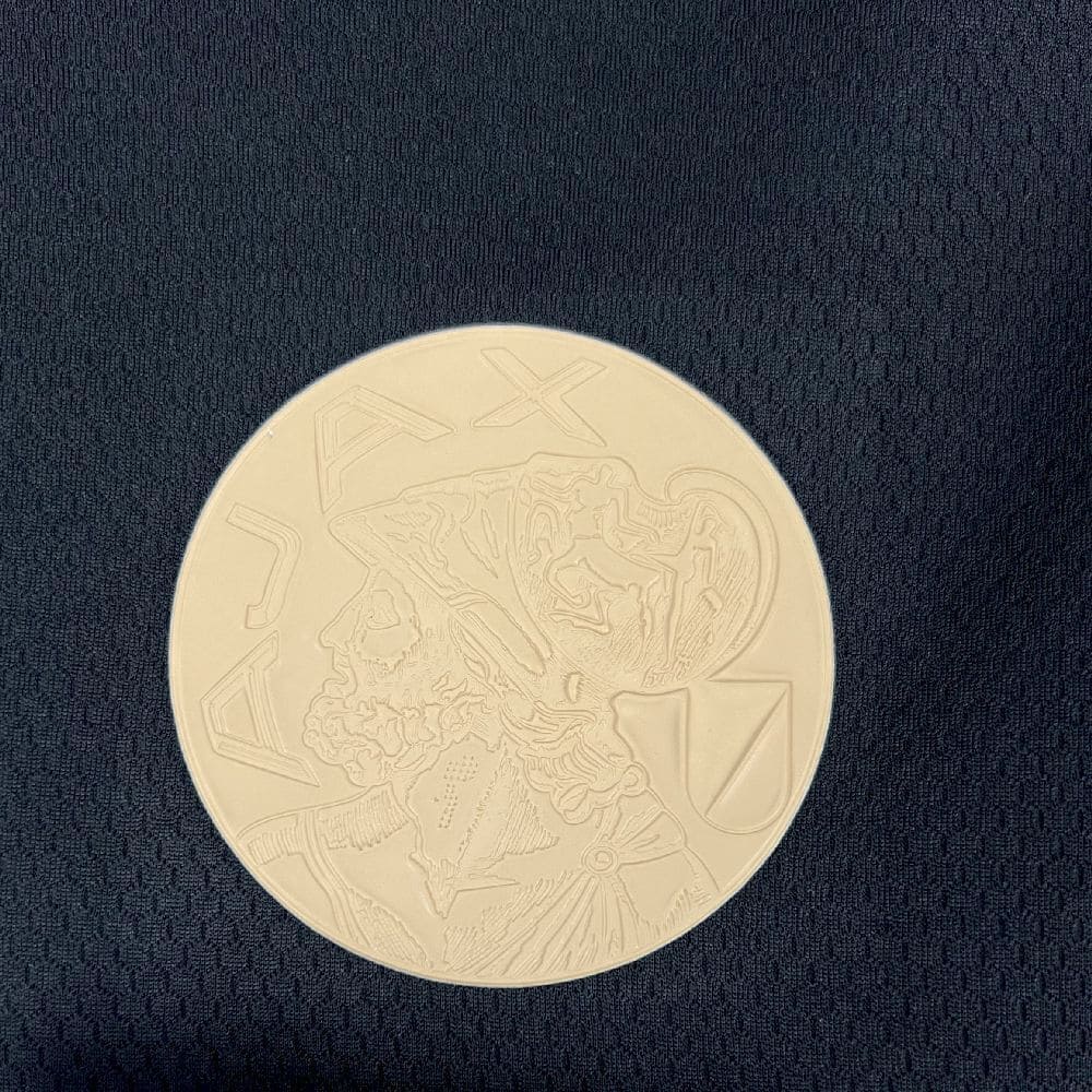 Ajax Amsterdam 25/26 Maillot Stone Island Black & White