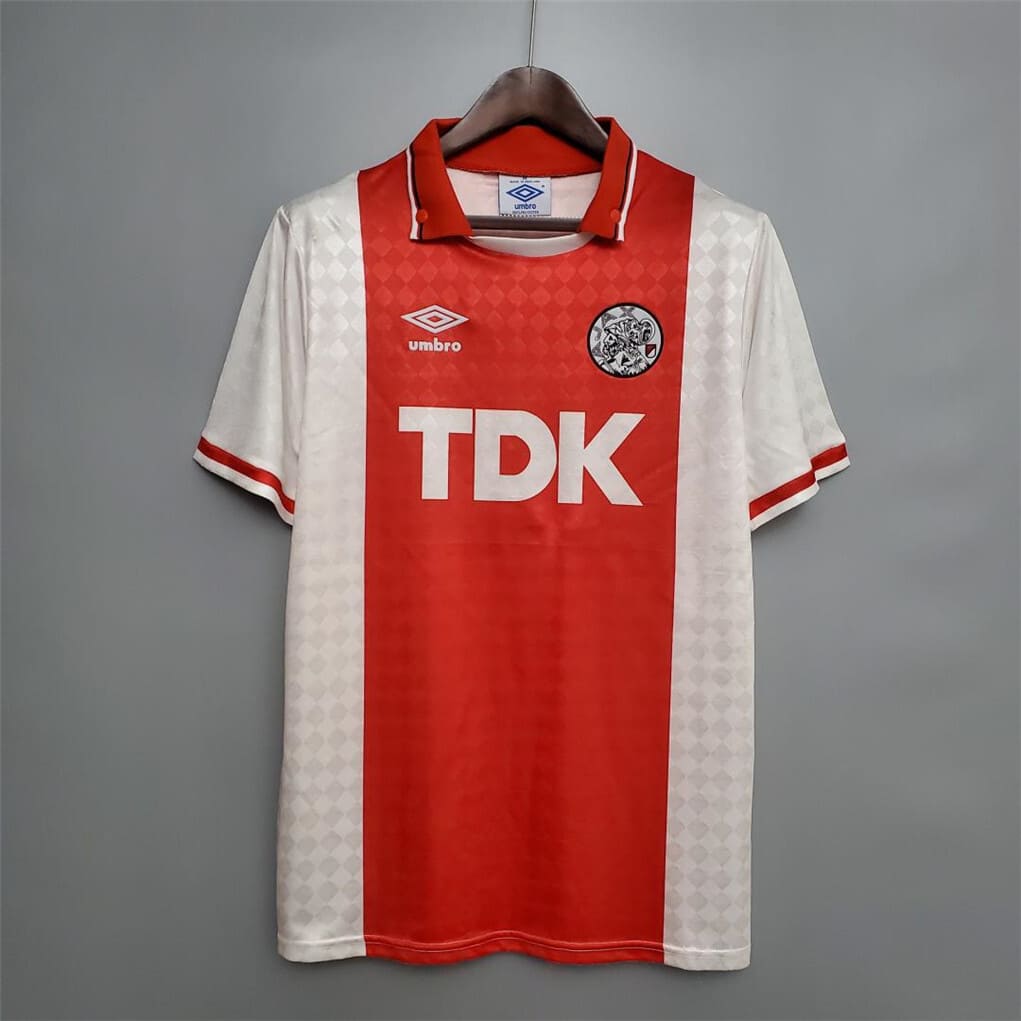 Ajax 1989/91 Maillot Domicile
