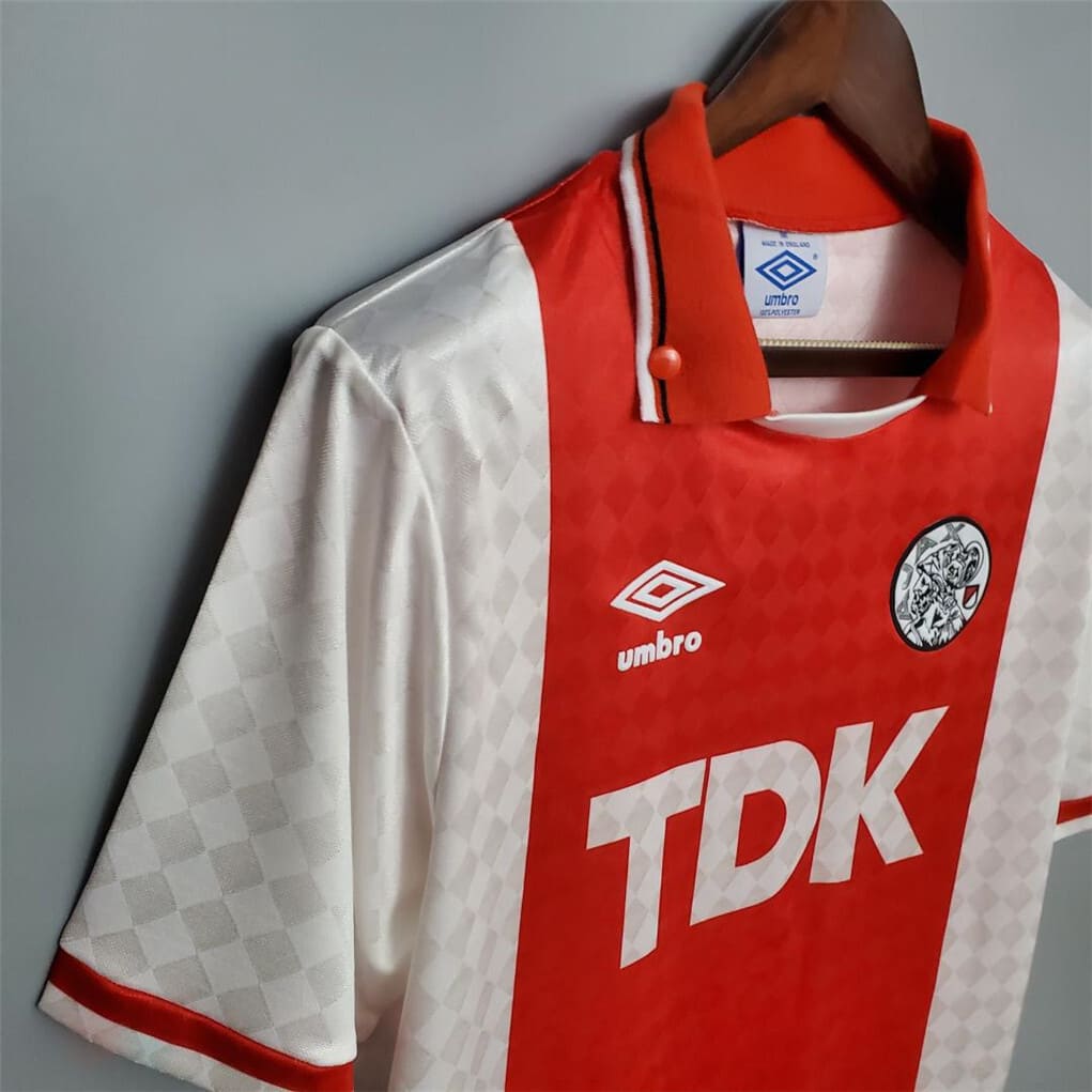 Ajax 1989/91 Maillot Domicile