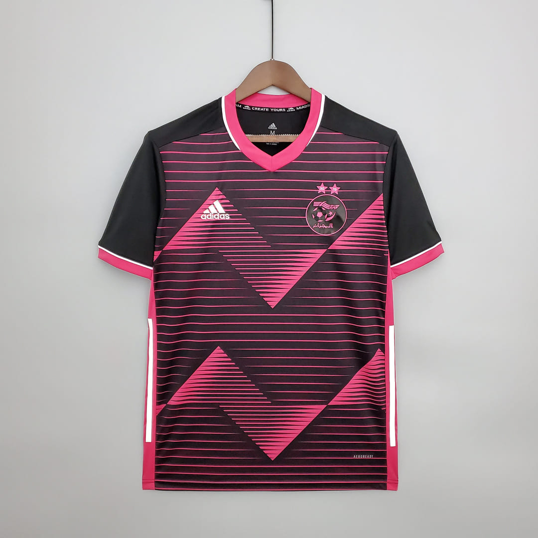 Algérie 2022 Maillot Concept Noir Rose