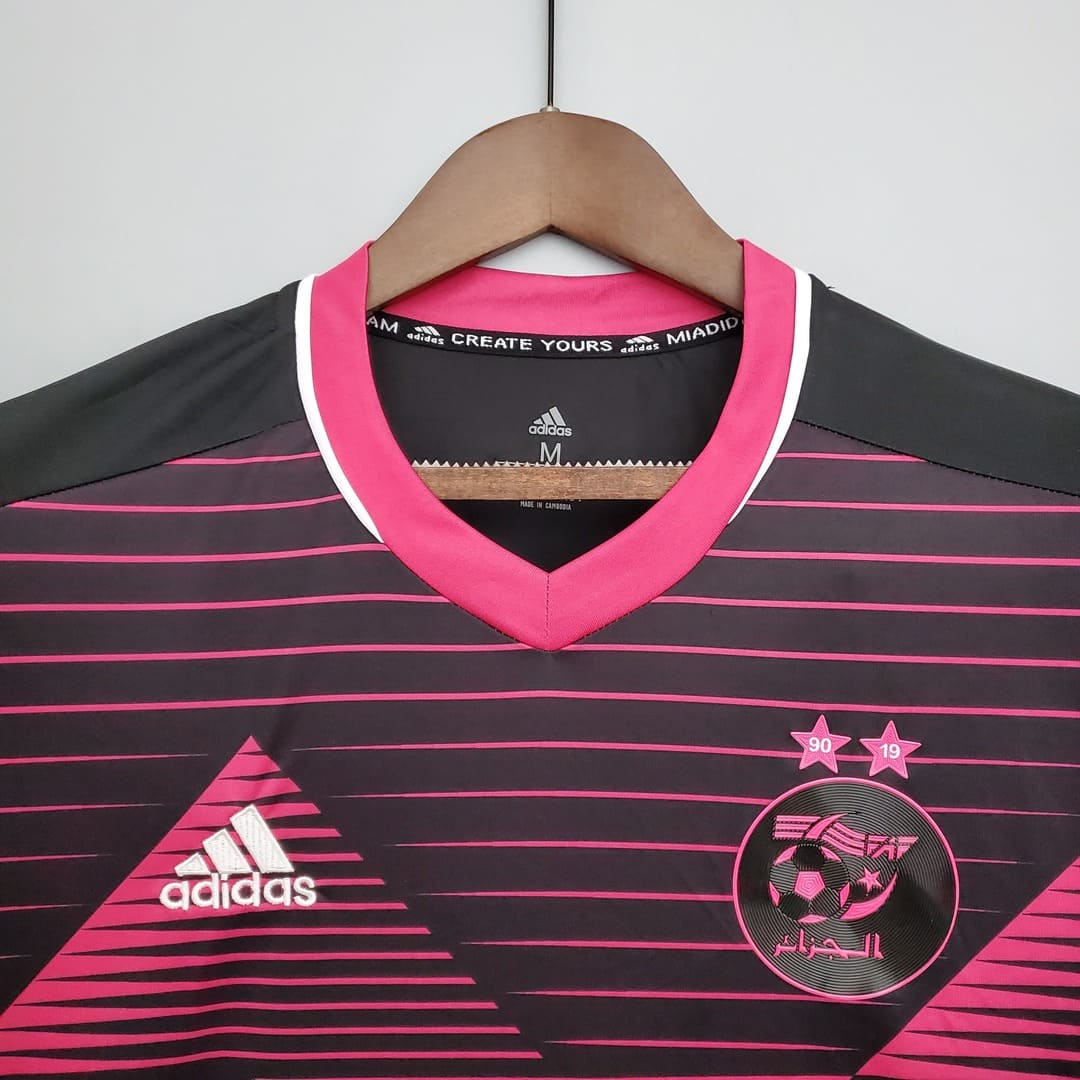 Algérie 2022 Maillot Concept Noir Rose