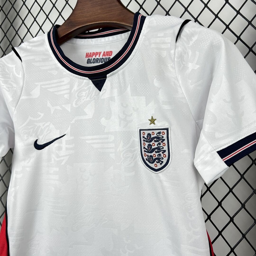 Angleterre 2026 Domicile Short Bleu Kit Enfant