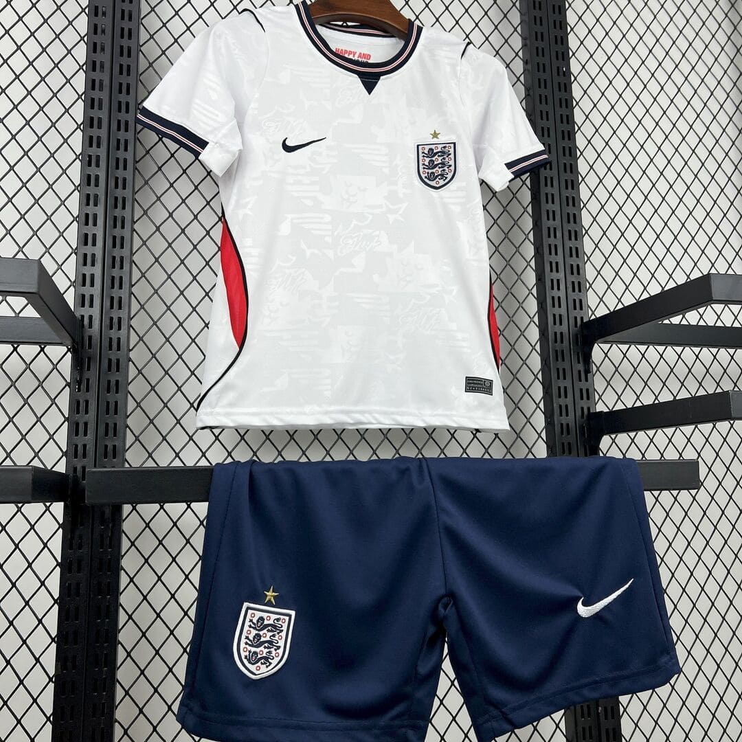 Angleterre 2026 Domicile Short Bleu Kit Enfant