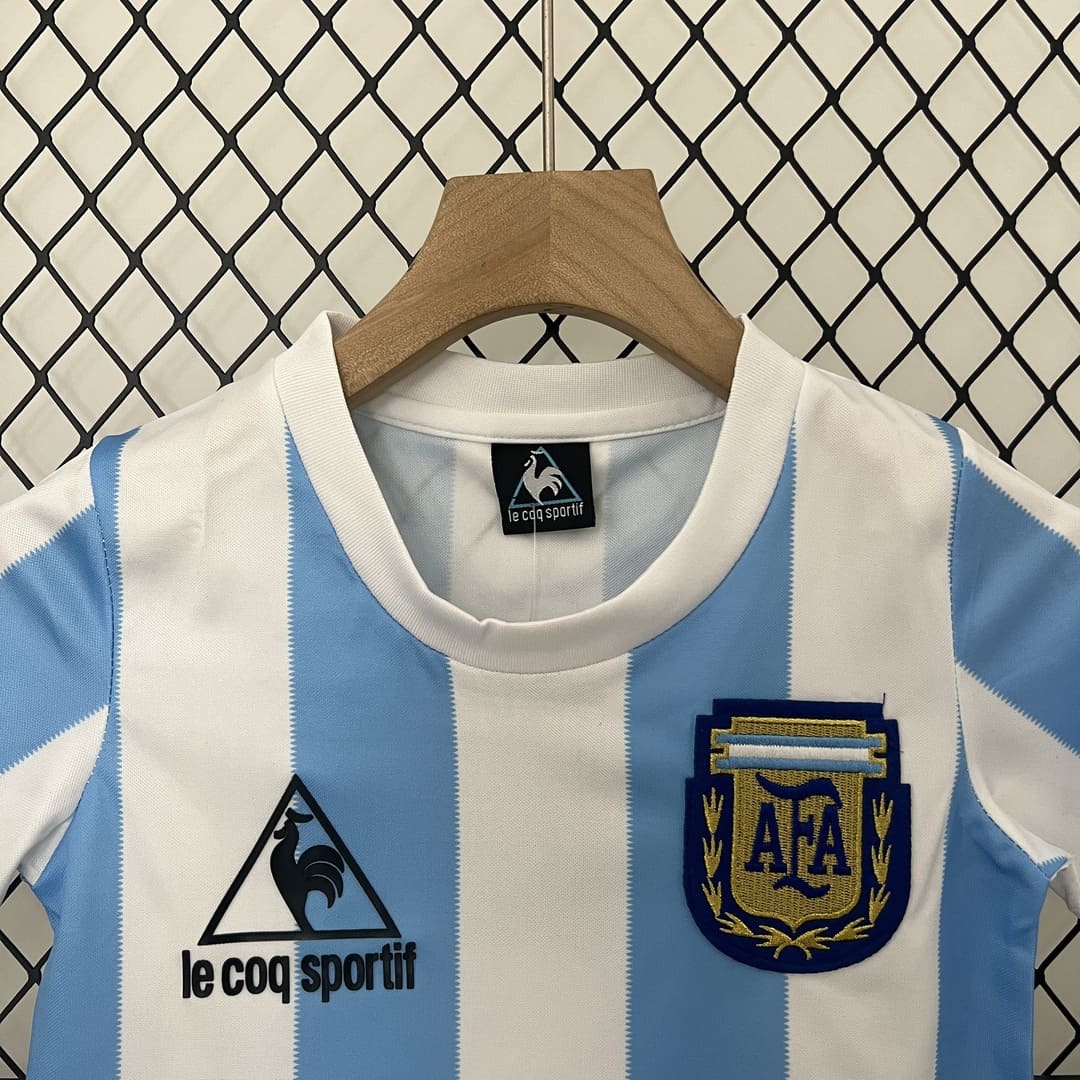 Argentine 1986 Domicile Kit Enfant