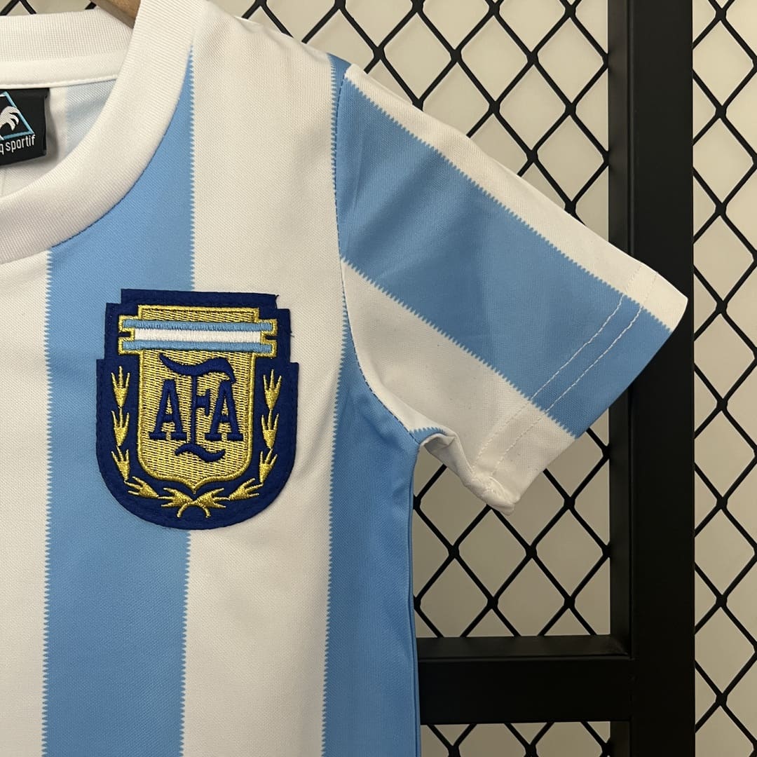 Argentine 1986 Domicile Kit Enfant