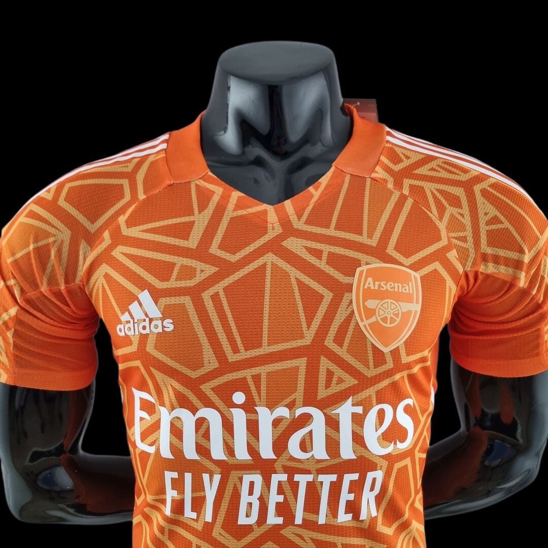 Arsenal 22/23 Maillot Gardien Orange - Version Player