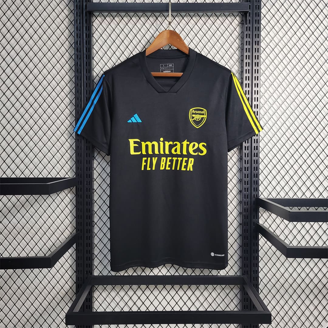 Arsenal 23/24 Maillot Entrainement Noir