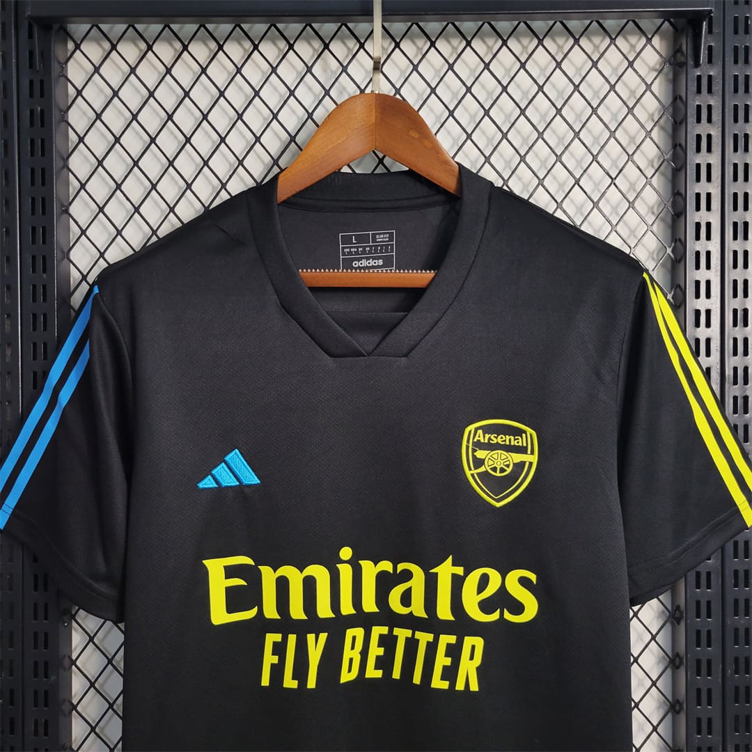 Arsenal 23/24 Maillot Entrainement Noir