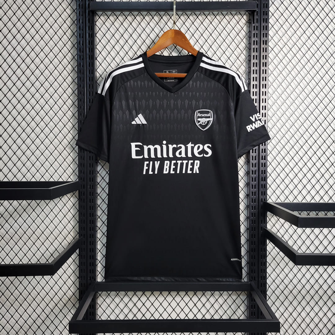 Arsenal 23/24 Maillot Gardien Noir