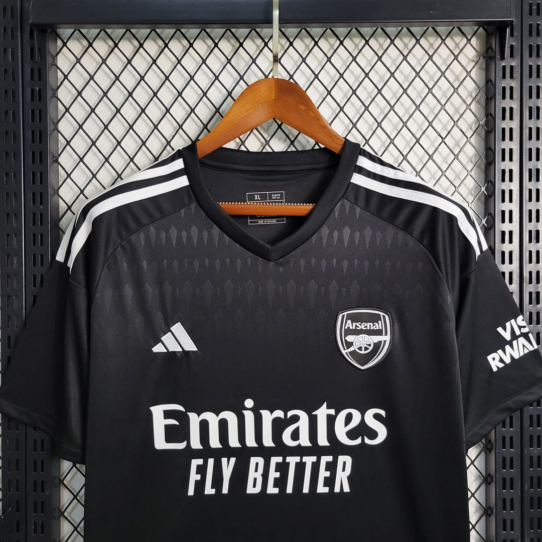 Arsenal 23/24 Maillot Gardien Noir