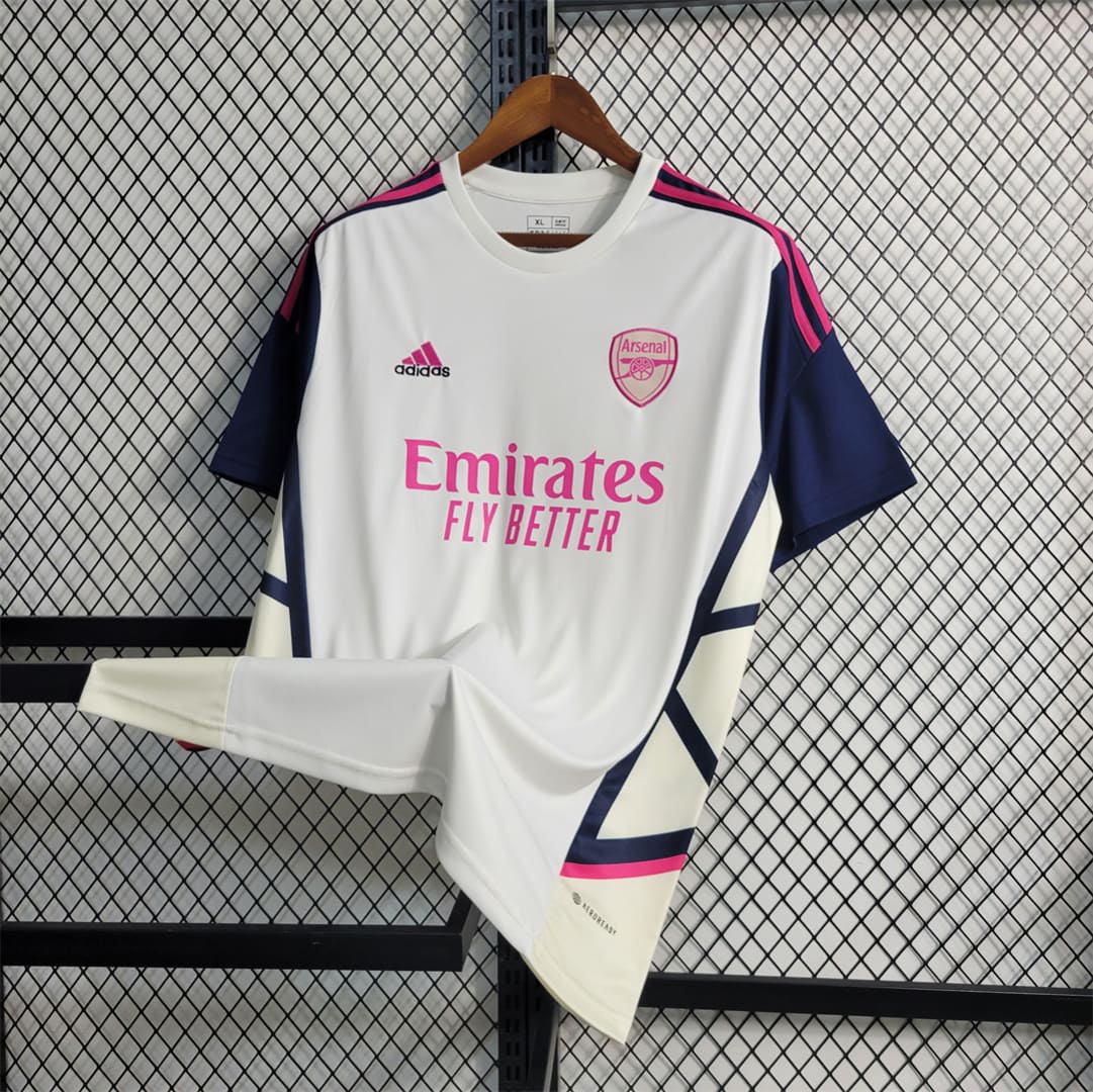 Arsenal 23/24 Maillot Entrainement Blanc