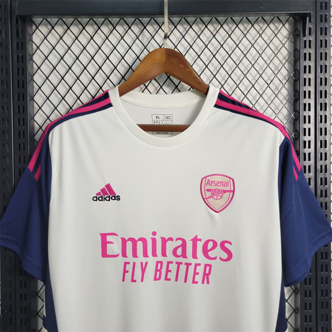 Arsenal 23/24 Maillot Entrainement Blanc