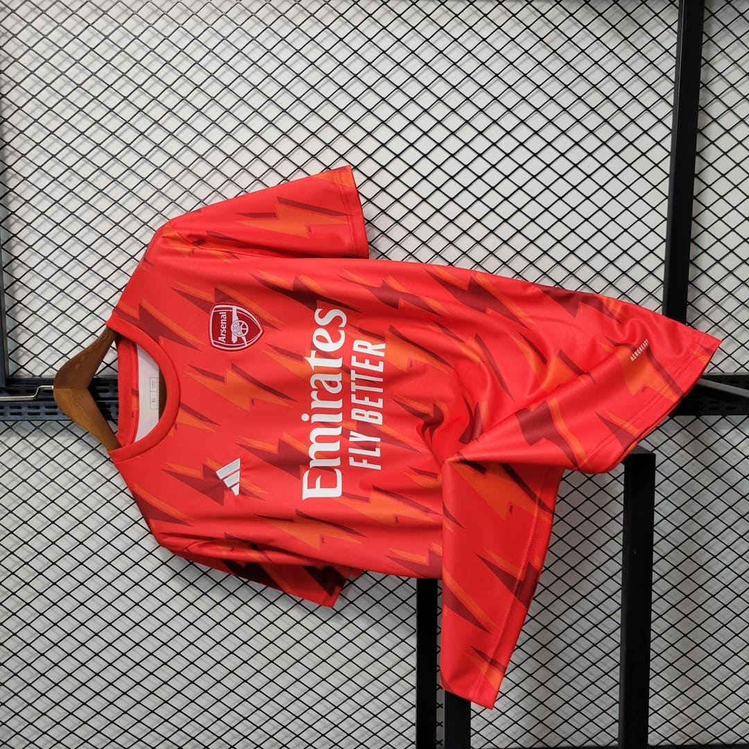 Arsenal 23/24 Maillot Entrainement Rouge