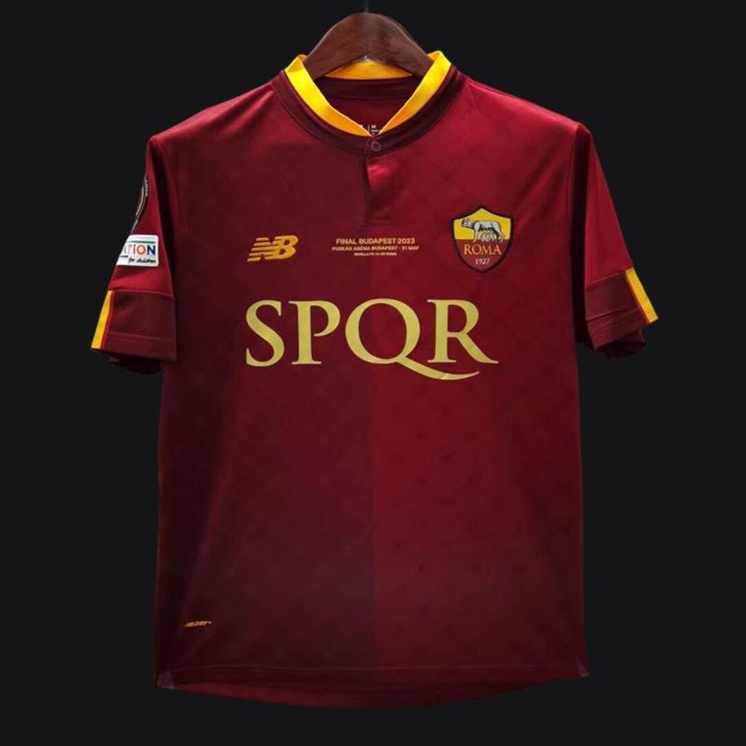 AS Roma 22/23 Maillot Finale Budapest