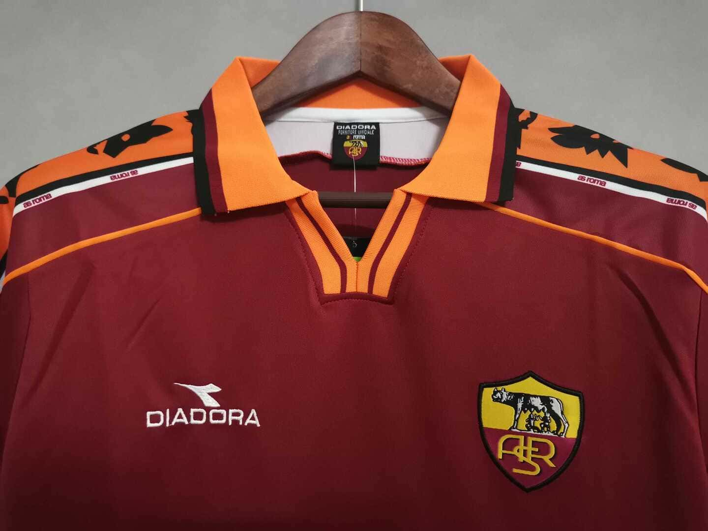 As Roma 98/99 Maillot Domicile