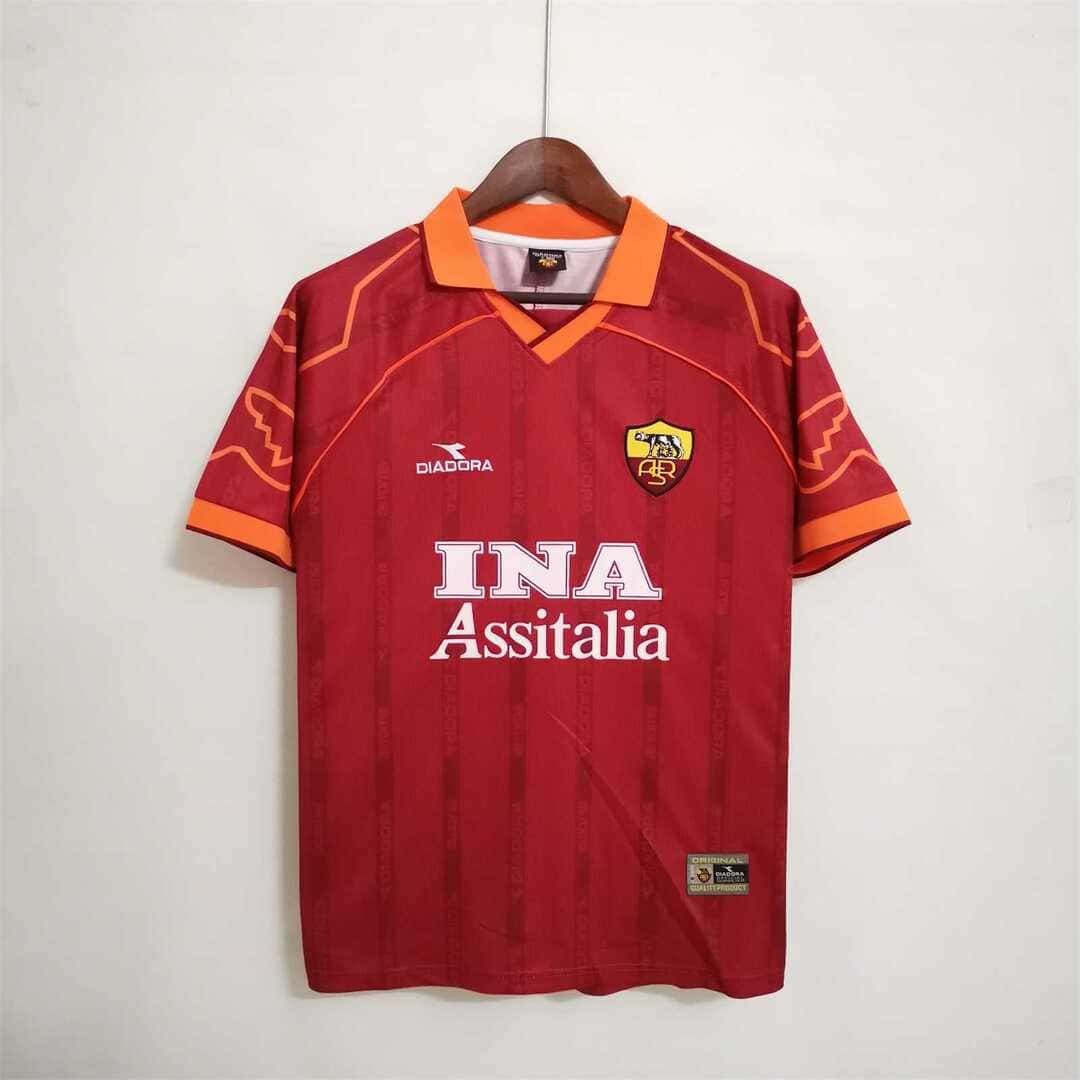 AS Roma 99/00 Maillot Domicile